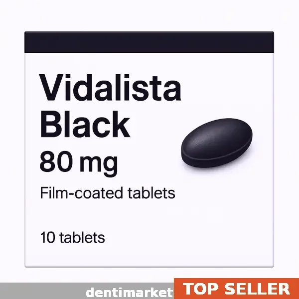 Vidalista Black 80mg - 12 tabletki powlekane | Apteka